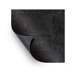 Пленка AV FOL для обработки бассейна, серия RELIEF-AR &ndash; 3D MOSAIC BLACK MARMOR TILES, 1,6 мм, 1,65 м, Vagner