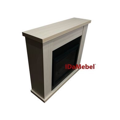 Камінокомплект IDaMebel Agata молочний дуб Electrolux 2520