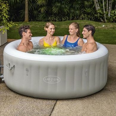 Надувний джакузі - СПА Lay-Z-Spa&trade; Bestway 60007, 180 х 66 см (4 місць 1 325 л/рік, аеро)