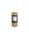 Стальная печь Defro Home QUADROOM LONG Золотой