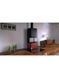 Камінна топка Defra Home INTRA XSM C ver. COMPACT 1 Червона
