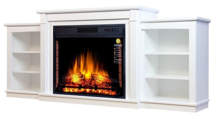 Каминокомплект ArtiFlame VOGUE AF28S БЕЛЫЙ БЬЯНКО (СО ЗВУКОМ)