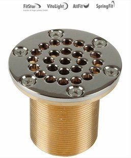 Трап для перелива G 2 x 40 мм, V4A &oslash; 92,5 mm
