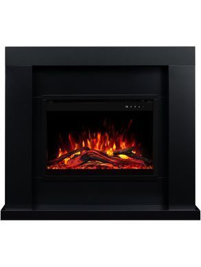 Каминокомплект AFLAMO JOLO Черный + 3D 60x60