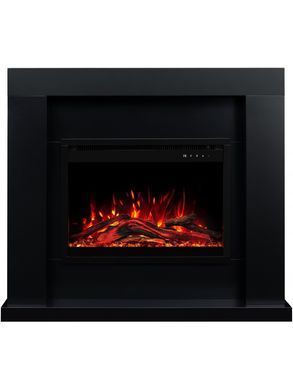 Каминокомплект AFLAMO JOLO Черный + 3D 60x60