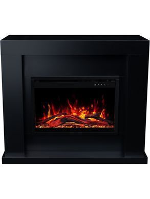 Каминокомплект AFLAMO JOLO Черный + 3D 60x60