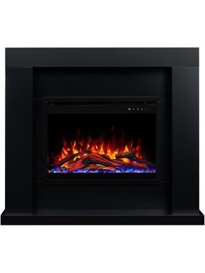 Каминокомплект AFLAMO JOLO Черный + 3D 60x60