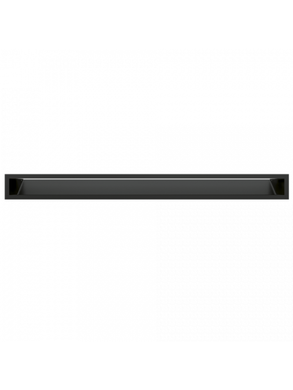 Вентиляционная решетка Ferrum Luft черная 90x1000 (90)