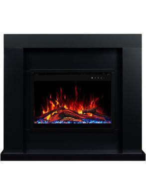 Каминокомплект AFLAMO JOLO Черный + 3D 60x60