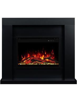 Каминокомплект AFLAMO JOLO Черный + 3D 60x60