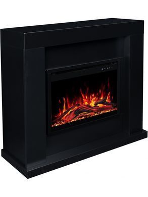 Каминокомплект AFLAMO JOLO Черный + 3D 60x60