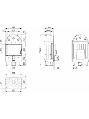 Камінна топка Defro Home INTRA SM Mini OPTI