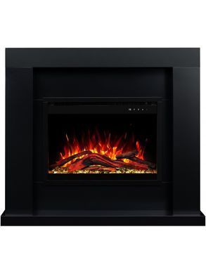 Каминокомплект AFLAMO JOLO Черный + 3D 60x60