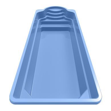 Композитний басейн Rhino Pools Halo 9 Shadow grey 9.5 х 3.7 х 1.5 м (SG+PUHC)