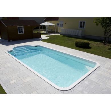 Композитний басейн Rhino Pools Halo 9 Shadow grey 9.5 х 3.7 х 1.5 м (SG+PUHC)