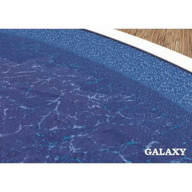 Комплект басейну Azuro 402 DL, колір Wood, 4.6 х 1.2м (каркас 402 DL плівка Galaxy, комплект пісочного фільтра , комплект скімера, без сходів)