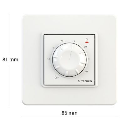 Терморегулятор Terneo RTP, белый