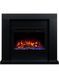 Каминокомплект AFLAMO JOLO Черный + 3D 60x60
