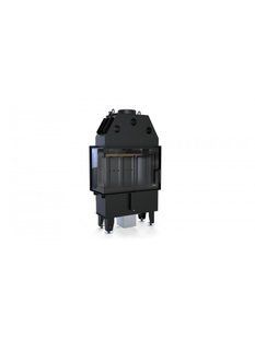 Каминная топка Defro Home INTRA SM BL SLIM (чёрный шамот)