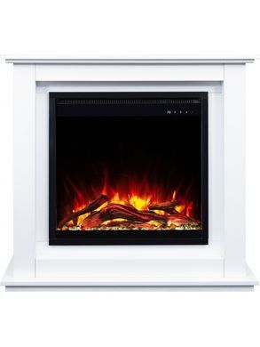 Камінокомплект AFLAMO SUND Білий + 3D 60x60