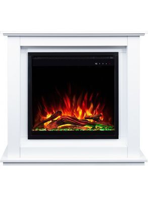 Камінокомплект AFLAMO SUND Білий + 3D 60x60