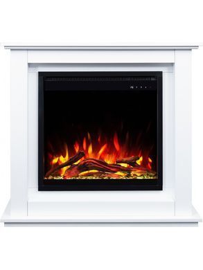 Камінокомплект AFLAMO SUND Білий + 3D 60x60