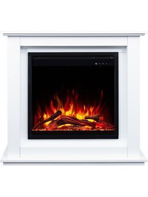 Камінокомплект AFLAMO SUND Білий + 3D 60x60