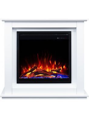 Камінокомплект AFLAMO SUND Білий + 3D 60x60