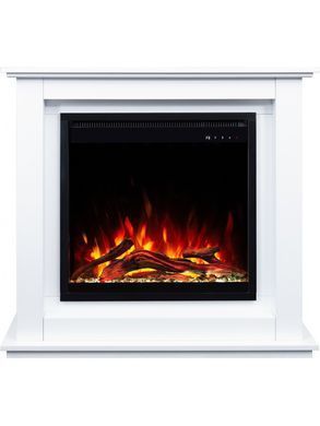 Камінокомплект AFLAMO SUND Білий + 3D 60x60
