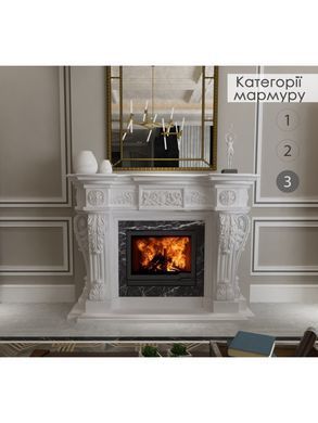 Каминная облицовка Hitis Аполон, материал мрамор категории 3