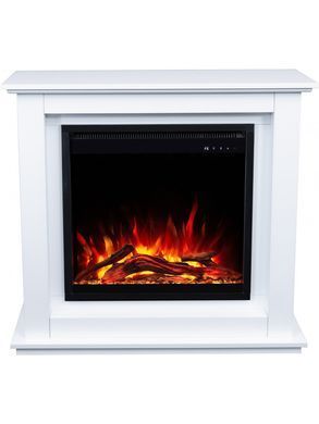 Камінокомплект AFLAMO SUND Білий + 3D 60x60