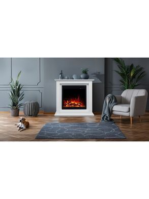 Камінокомплект AFLAMO SUND Білий + 3D 60x60