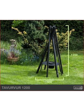 Біокамін Kami TAVURVUR 1200