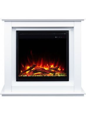 Камінокомплект AFLAMO SUND Білий + 3D 60x60