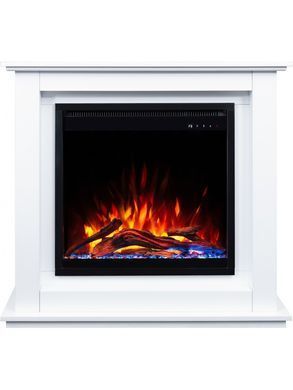 Камінокомплект AFLAMO SUND Білий + 3D 60x60