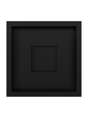 Вентиляційна решітка Kratki 22x22 см WIND чорна