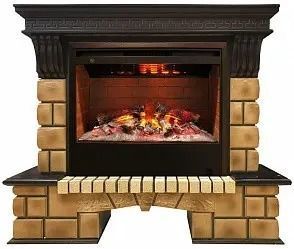 Електрокамін Taurus Stone Brick 26