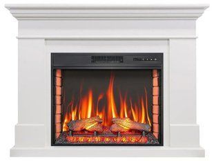 Каминокомплект угловой&nbsp;ArtiFlame Andante Corner AF28S коньяк с обогревом и звуком горения огня