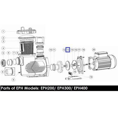 Крильчатка для насосу Emaux EPH400 01311049