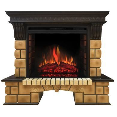 Електрокамін Taurus Stone Brick 26