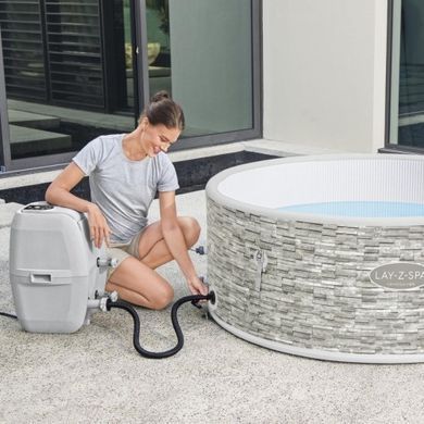 Надувний джакузі - СПА Lay-Z-Spa&trade; Bestway 60027, 155 х 60 см (4 місць: 1 325 л/год, аеро)