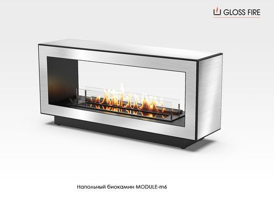 Підлоговий біокамін Module-m6 GlossFire
