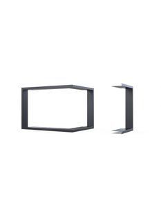 Боковая рамка для воздушной каминной топки Defro Home INTRA ME BP G M30 глубокая
