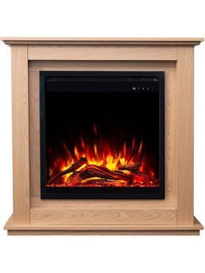 Каминокомплект AFLAMO SUND Дуб + 3D 60x60