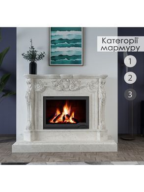 Каминная облицовка Hitis Блеск, материал мрамор категории 1