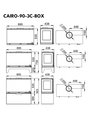 Касетна топка Bronpi CAIRO 90 3C BOX