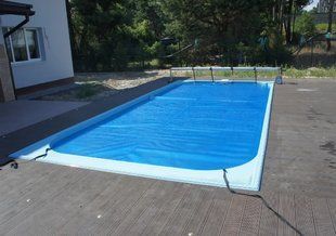 Солярна плівка для басейну, накриття для басейну, плівка для басейну