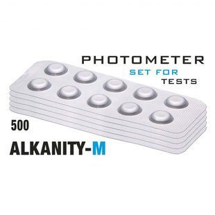 Таблетки Water-I.D.Alkalinity-M (Лужність-M (5 - 200 мл/л) (500 таб/уп.) (10таб/шт) Photometr/Comporator