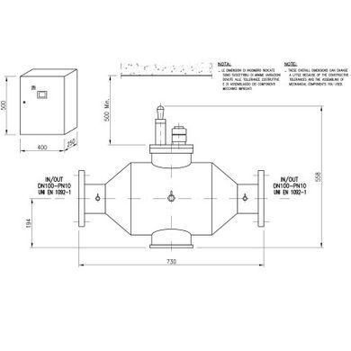 Ультрафіолетове встановлення Sita UV SMP 10 TCXLPR RA (55 м3/год, DN100, 1.1 кВт)