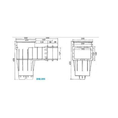 Скіммер Hayward 3111DGR Premium Standart під лайнер